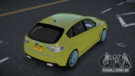 Subaru Impreza Venli para GTA 4