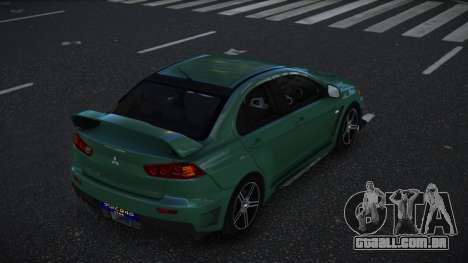 Mitsubishi Lancer Evolution X Nexone para GTA 4