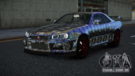 Nissan Skyline R34 Vinor S6 para GTA 4