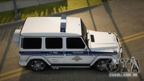 Mercedes-Benz G55 AMG (G-Class) Russian Police para GTA San Andreas