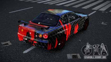 Nissan Skyline R34 Vinor S12 para GTA 4