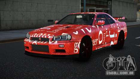 Nissan Skyline R34 Vinor S13 para GTA 4