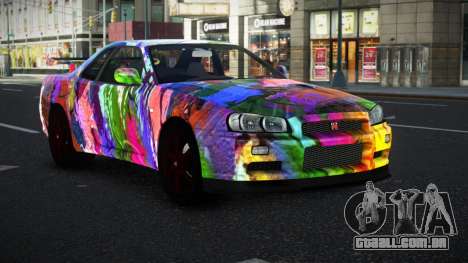 Nissan Skyline R34 Vinor S4 para GTA 4