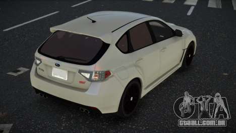 Subaru Impreza Tumit para GTA 4