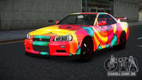Nissan Skyline R34 Vinor S11 para GTA 4