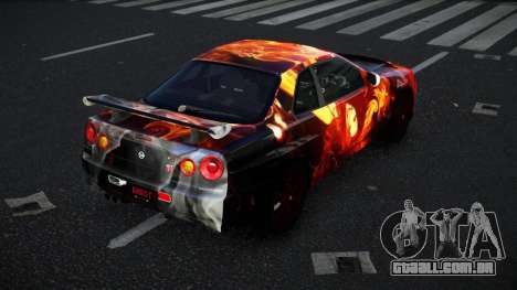 Nissan Skyline R34 Vinor S9 para GTA 4