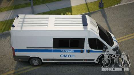2021 Fiat Ducato Omon para GTA San Andreas