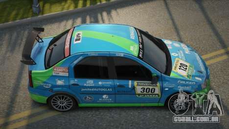 2004 Dacia Logan 24h Nurburgring para GTA San Andreas