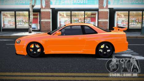 Nissan Skyline R34 Segihoruf para GTA 4