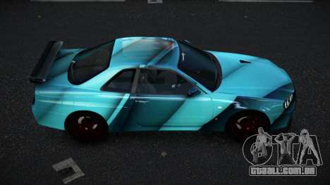 Nissan Skyline R34 Vinor S3 para GTA 4