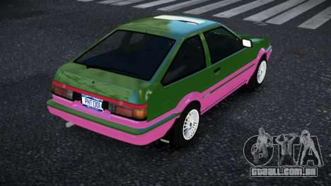 Toyota AE86 Ayem para GTA 4