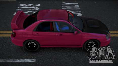 Subaru Impreza Fejubasa para GTA 4