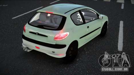 Peugeot 206 Lahvifelo para GTA 4