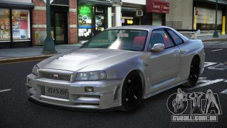 Nissan Skyline R34 Thjesna para GTA 4