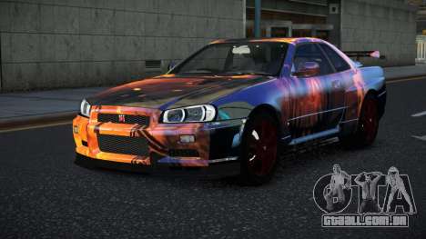 Nissan Skyline R34 Vinor S14 para GTA 4