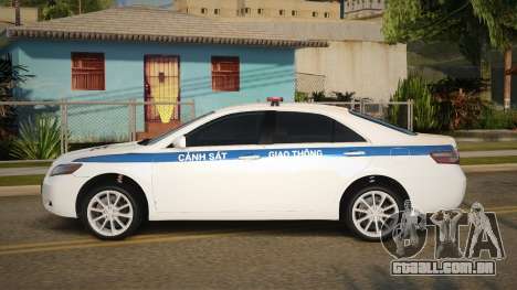 2007 Toyota Camry LE Traffic Police para GTA San Andreas