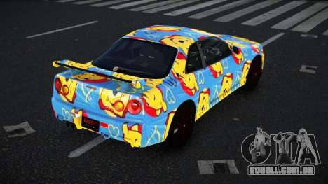 Nissan Skyline R34 Vinor S5 para GTA 4