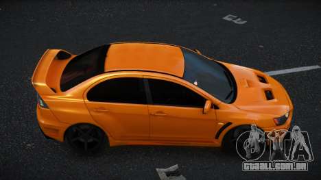 Mitsubishi Lancer Evolution X Taxdug para GTA 4