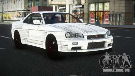 Nissan Skyline R34 Vinor S1 para GTA 4