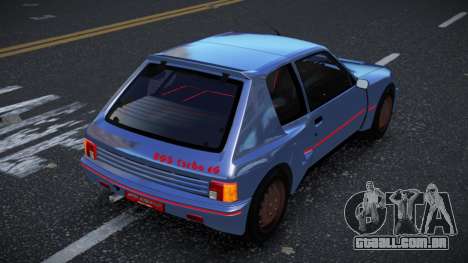 Peugeot 205 Lanas para GTA 4