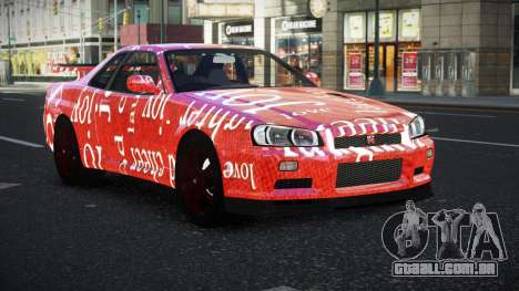 Nissan Skyline R34 Vinor S13 para GTA 4