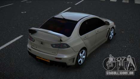 Mitsubishi Lancer Evolution X Xumem para GTA 4