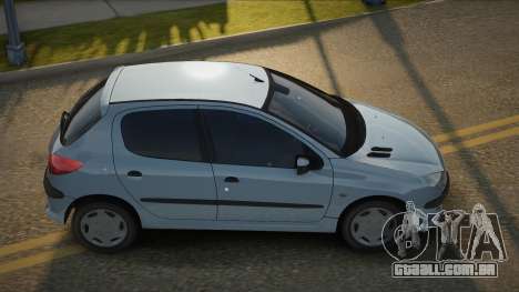Peugeot 206 AT 4 Door (type6) para GTA San Andreas