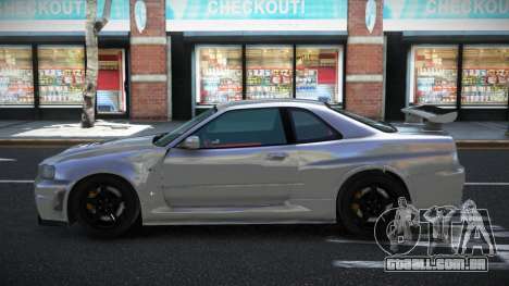 Nissan Skyline R34 Thjesna para GTA 4