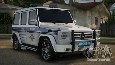 Mercedes-Benz G55 AMG (G-Class) Russian Police para GTA San Andreas