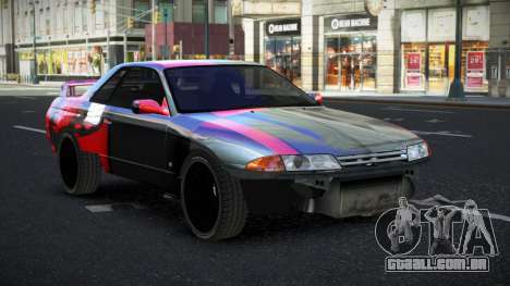 Nissan Skyline R32 Daisow S6 para GTA 4
