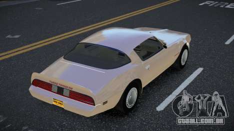 Pontiac Trans AM Fukbos para GTA 4