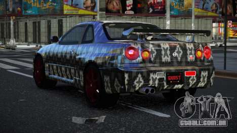 Nissan Skyline R34 Vinor S6 para GTA 4