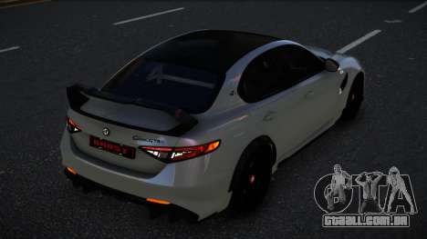 Alfa Romeo Giulia Dabeset para GTA 4