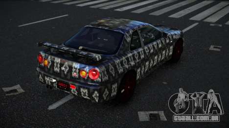 Nissan Skyline R34 Vinor S6 para GTA 4
