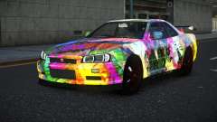 Nissan Skyline R34 Vinor S4 para GTA 4