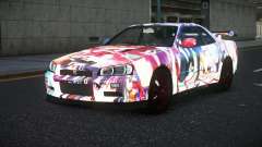 Nissan Skyline R34 Vinor S2 para GTA 4