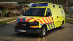 GMC Savana - Mental Health Ambulance para GTA San Andreas