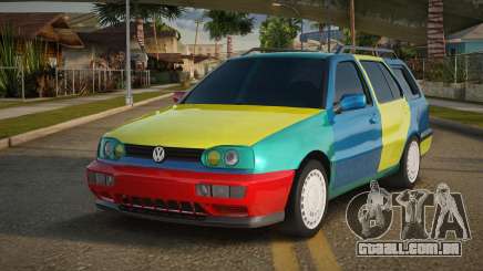 1998 Volkswagen Golf Mk3 Variant Harlequin para GTA San Andreas