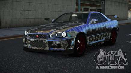 Nissan Skyline R34 Vinor S6 para GTA 4