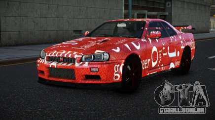 Nissan Skyline R34 Vinor S13 para GTA 4