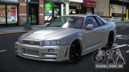 Nissan Skyline R34 Thjesna para GTA 4