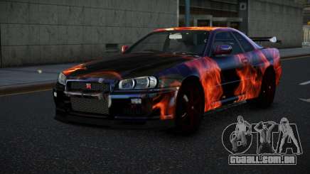 Nissan Skyline R34 Vinor S9 para GTA 4