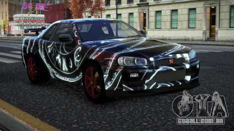 Nissan Skyline R34 Nolia S11 para GTA 4