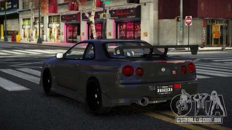 Nissan Skyline R34 Ferzow para GTA 4