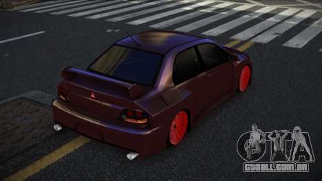 Mitsubishi Lancer Evolution VIII Ecal para GTA 4