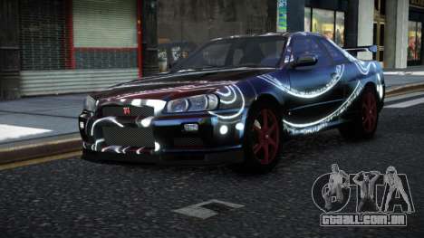 Nissan Skyline R34 Nolia S11 para GTA 4