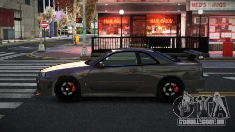 Nissan Skyline R34 Ferzow para GTA 4