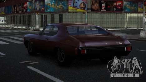 Chevrolet Chevelle Luvucu para GTA 4