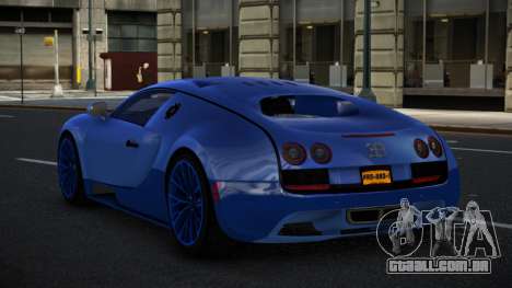 Bugatti Veyron Mabepebur para GTA 4