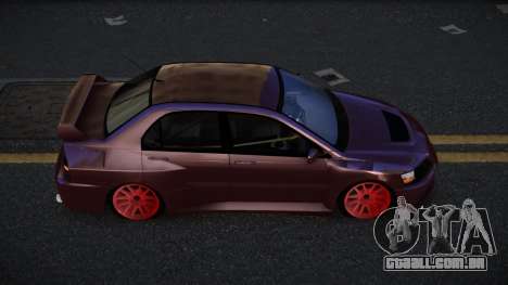 Mitsubishi Lancer Evolution VIII Ecal para GTA 4